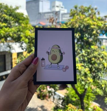 Frame Print - Portrait - Hand Size