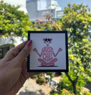 Frame Print - Square - Hand Size