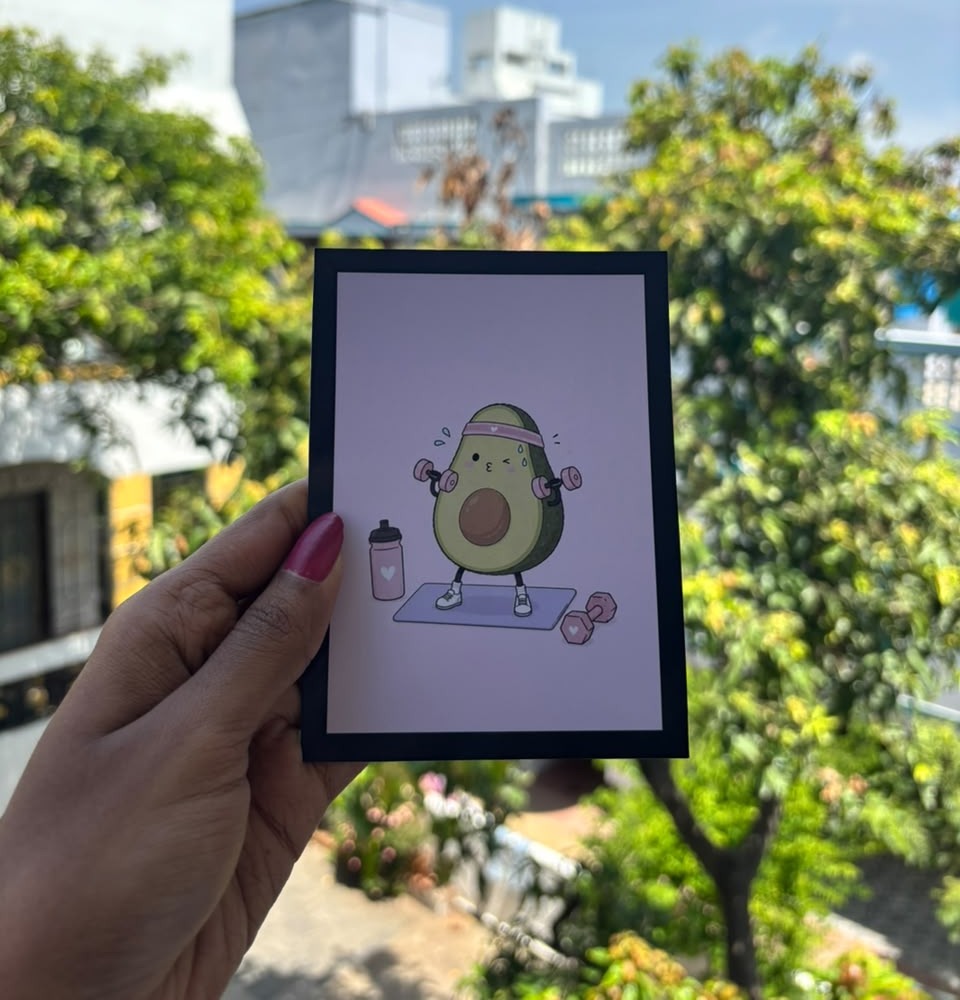Frame Print - Portrait - Hand Size