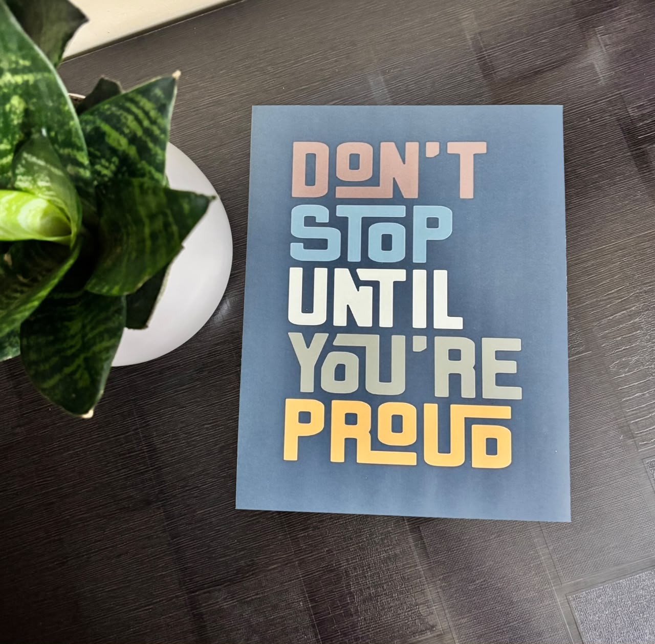 Until You Are Proud