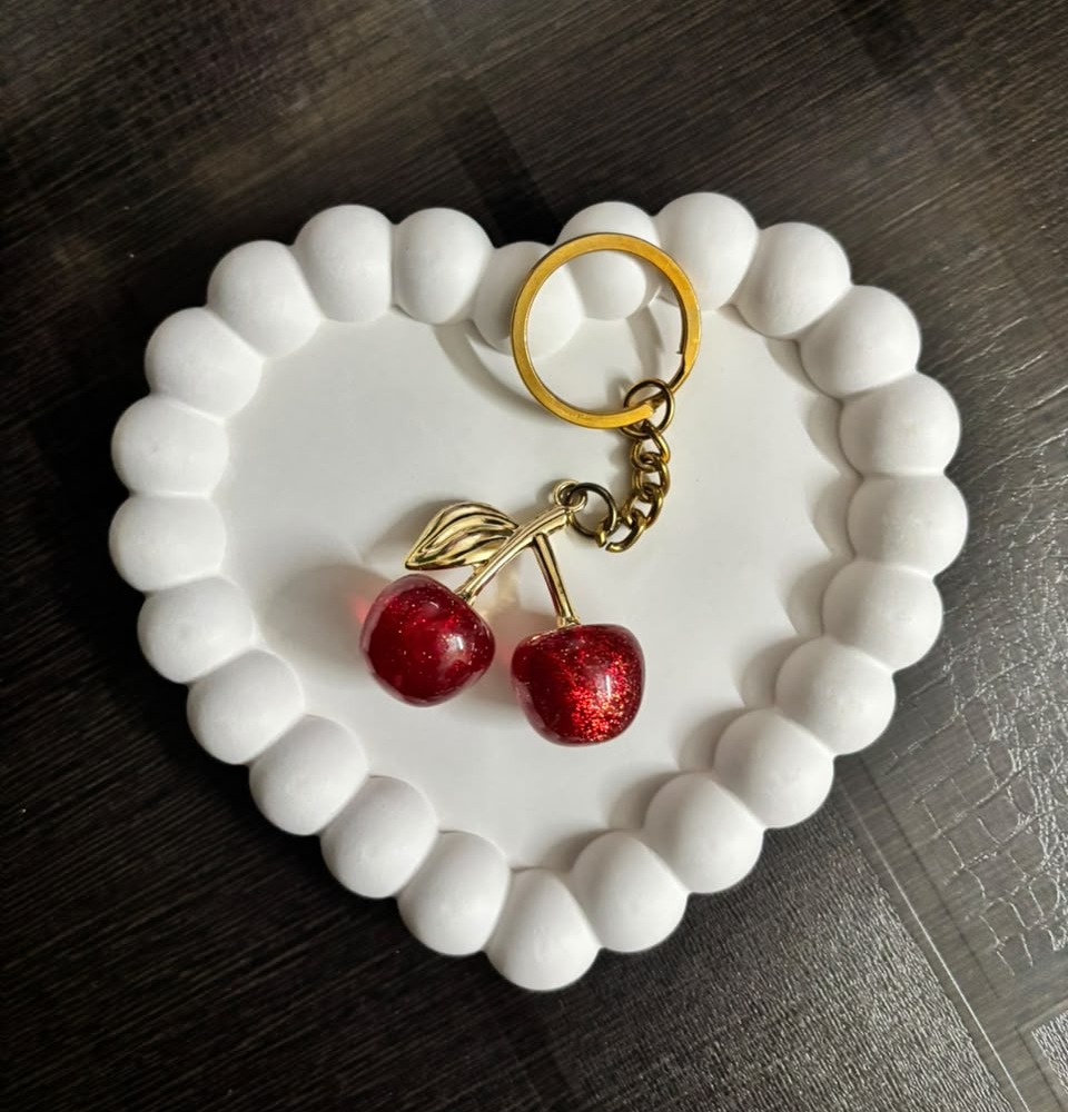 Bag Charm - Cherry (Glossy)