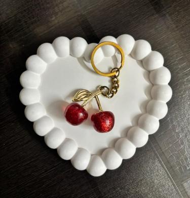 Bag Charm - Cherry (Glossy)