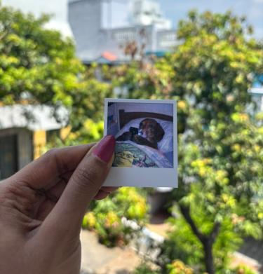 White Polaroid - Square - Medium
